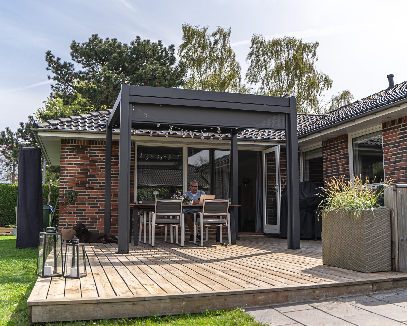 How do you Attach a Pergola to the Ground?