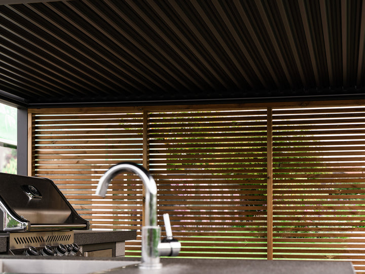 PERGOLUX Wooden Slat Wall